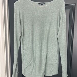 Charlie B Light Green Sweater